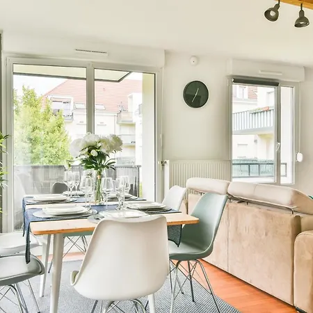 Apartment Nouveau - Le Chill & Chic - Terrasse - Parking - 6 Pers